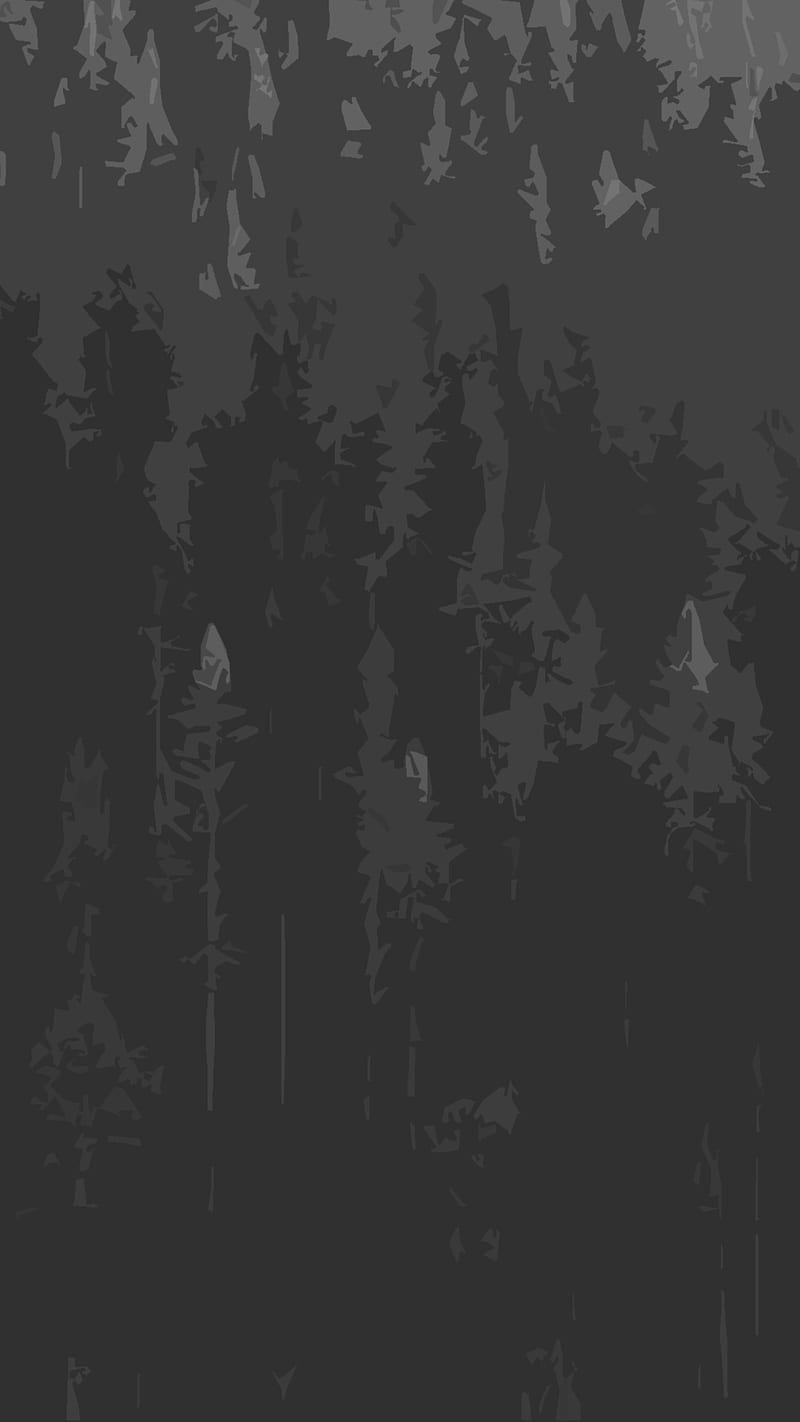 Greywood, abstract, forest, gris, monochrome, tree, trees, HD phone wallpaper