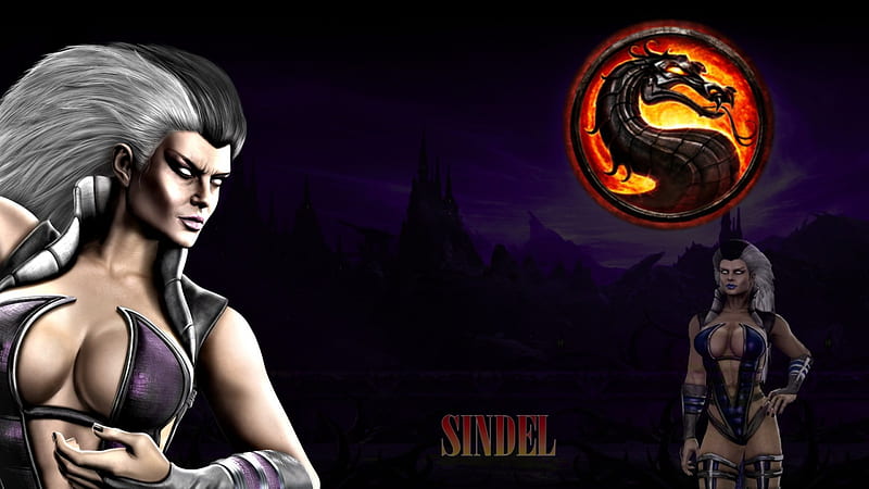 Mortal Kombat - Sindel, video game, mortal, kombat, sindel, HD wallpaper