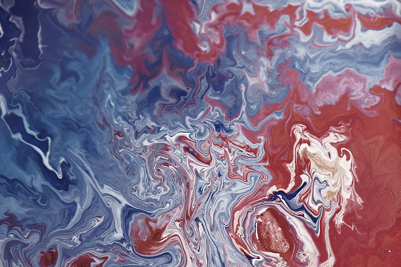 Blue and Red Abstract Painting, HD wallpaper | Peakpx