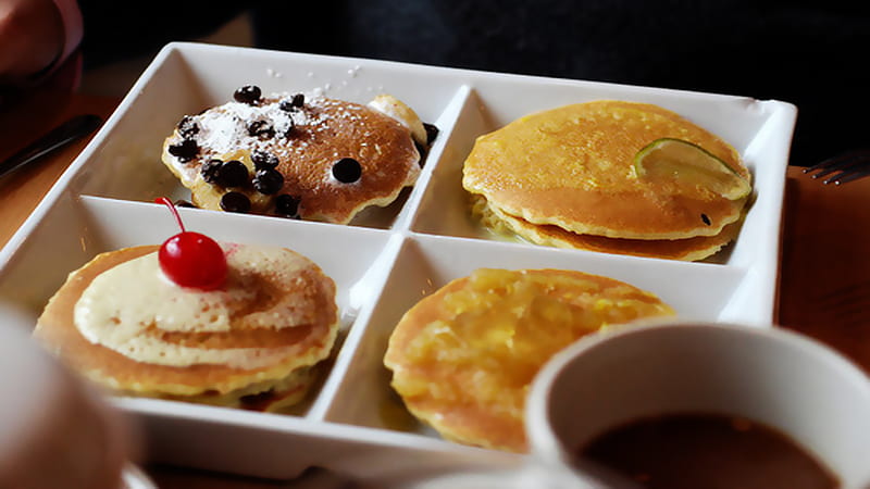 Yummy Pancakes, pancakes, drink, breakfast, food, HD wallpaper