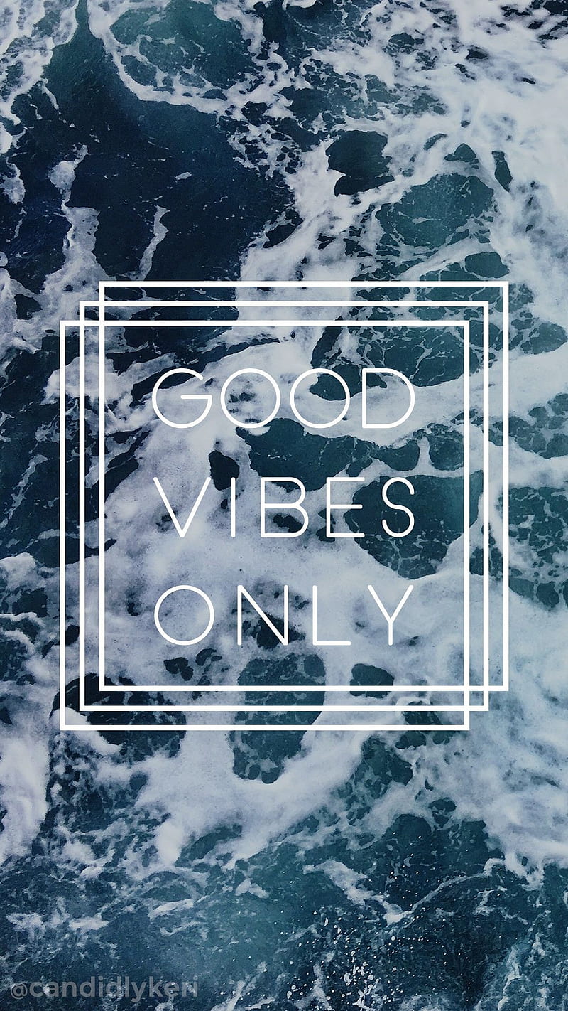 GOOD VIBES ONLY, aesthetic, inspire, positive, HD phone wallpaper | Peakpx