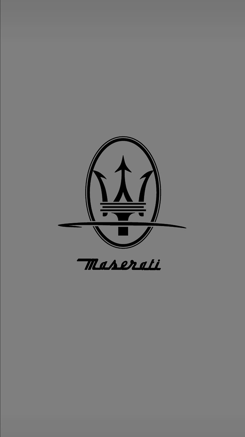 Maserati logo, car, gris, maseratie, HD phone wallpaper | Peakpx