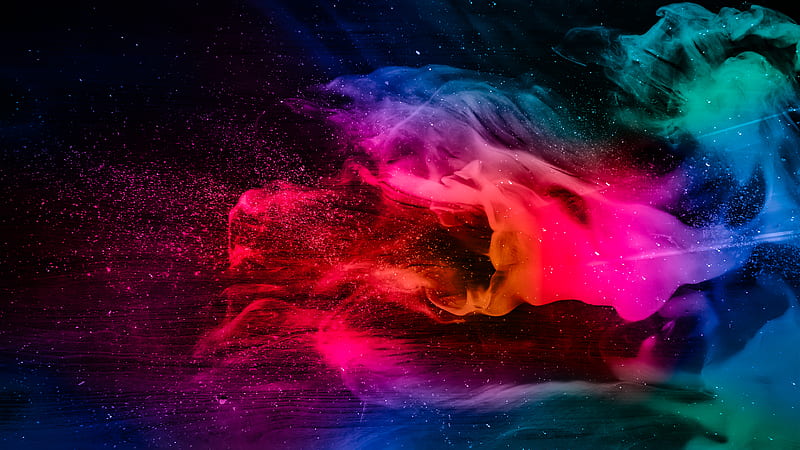 Abstract Smoke Delusion Colorful, abstract, artist, artwork, digital-art, HD wallpaper