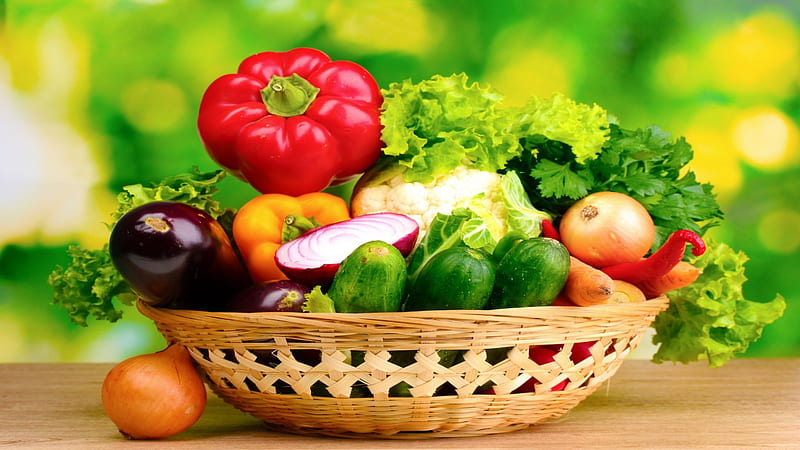 Vegetables, food, healthy, HD wallpaper