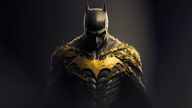 Batman The Golden Suit, batman, superheroes, artist, artwork, digital-art, deviantart, HD wallpaper