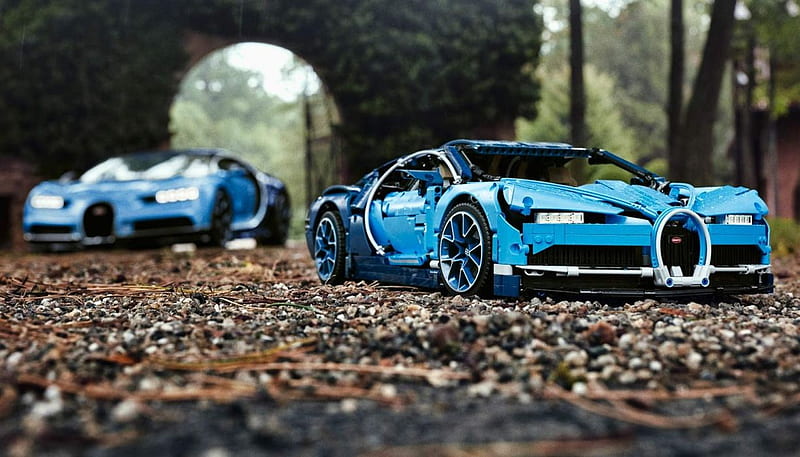 Bugatti Chiron Lego Technic ., HD wallpaper