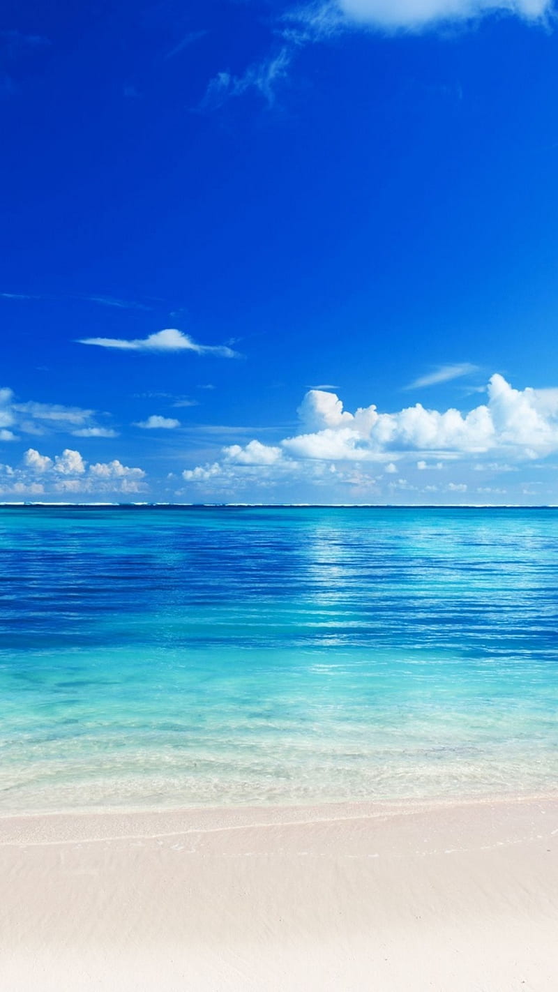 Playa, isla, azul, Fondo de pantalla de teléfono HD | Peakpx