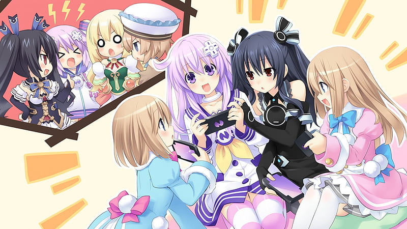 PSP Gaming, girls, group, anime, psp, HD wallpaper | Peakpx