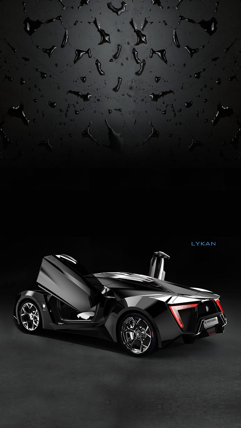Lykan Hypersport, concept cars, black, rain drops, HD phone wallpaper |  Peakpx