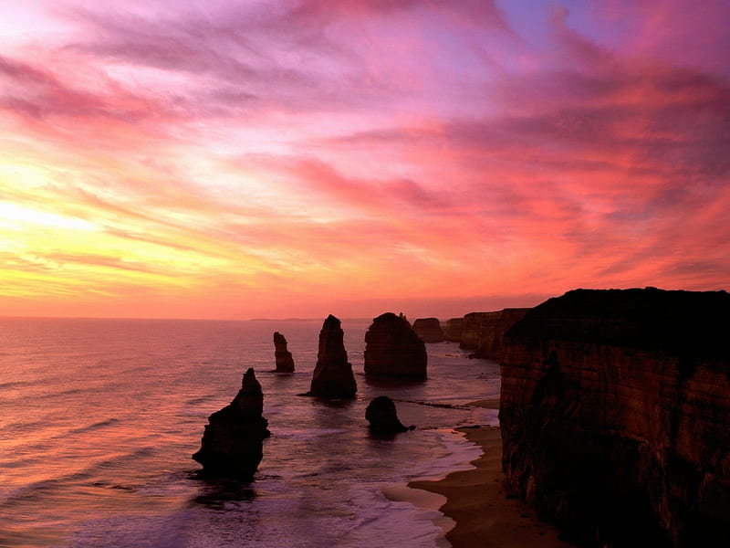 Australia coastline-Nature Landscape, HD wallpaper