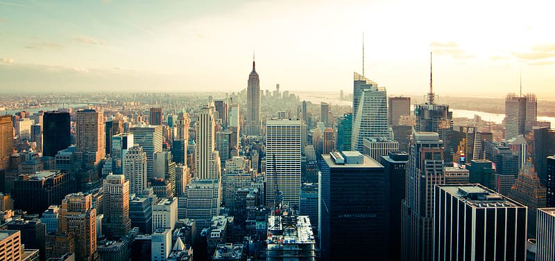 Cities, Megapolis, New York, HD wallpaper