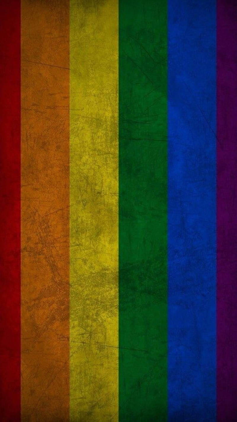 Rainbow , flag, gay, HD phone wallpaper