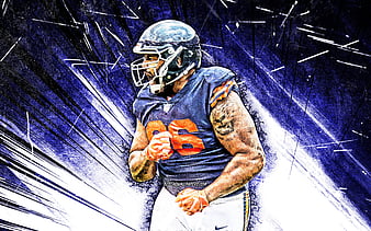 chicago bears rough glow 1920×1080