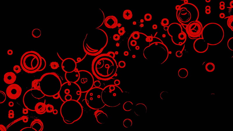 Red Textile Design With Black Background Red Aesthetic, HD wallpaper