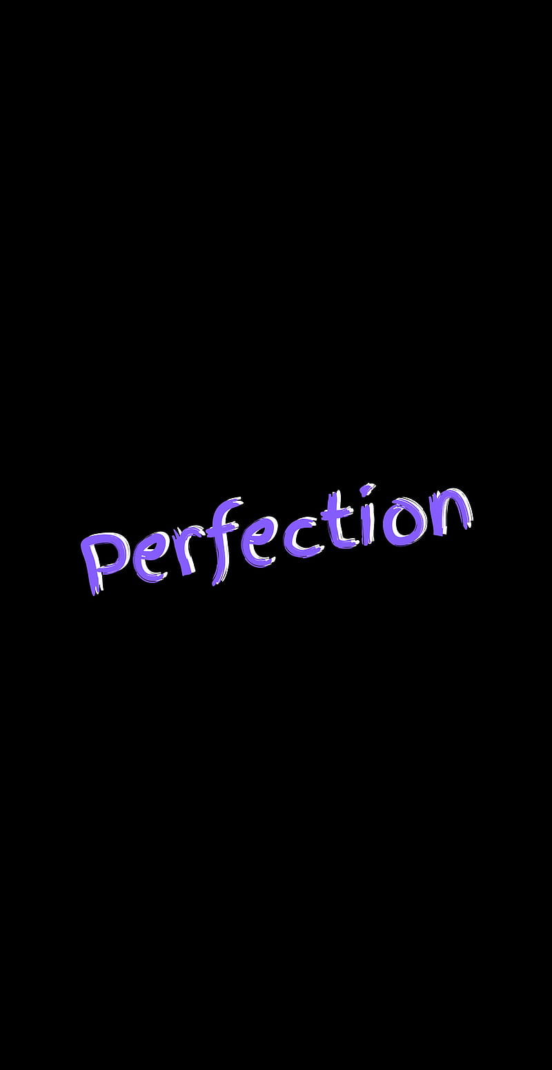 Perfect, dark, life, logo, mauve, noir, parfait, perfection, purple,  sombre, HD phone wallpaper | Peakpx