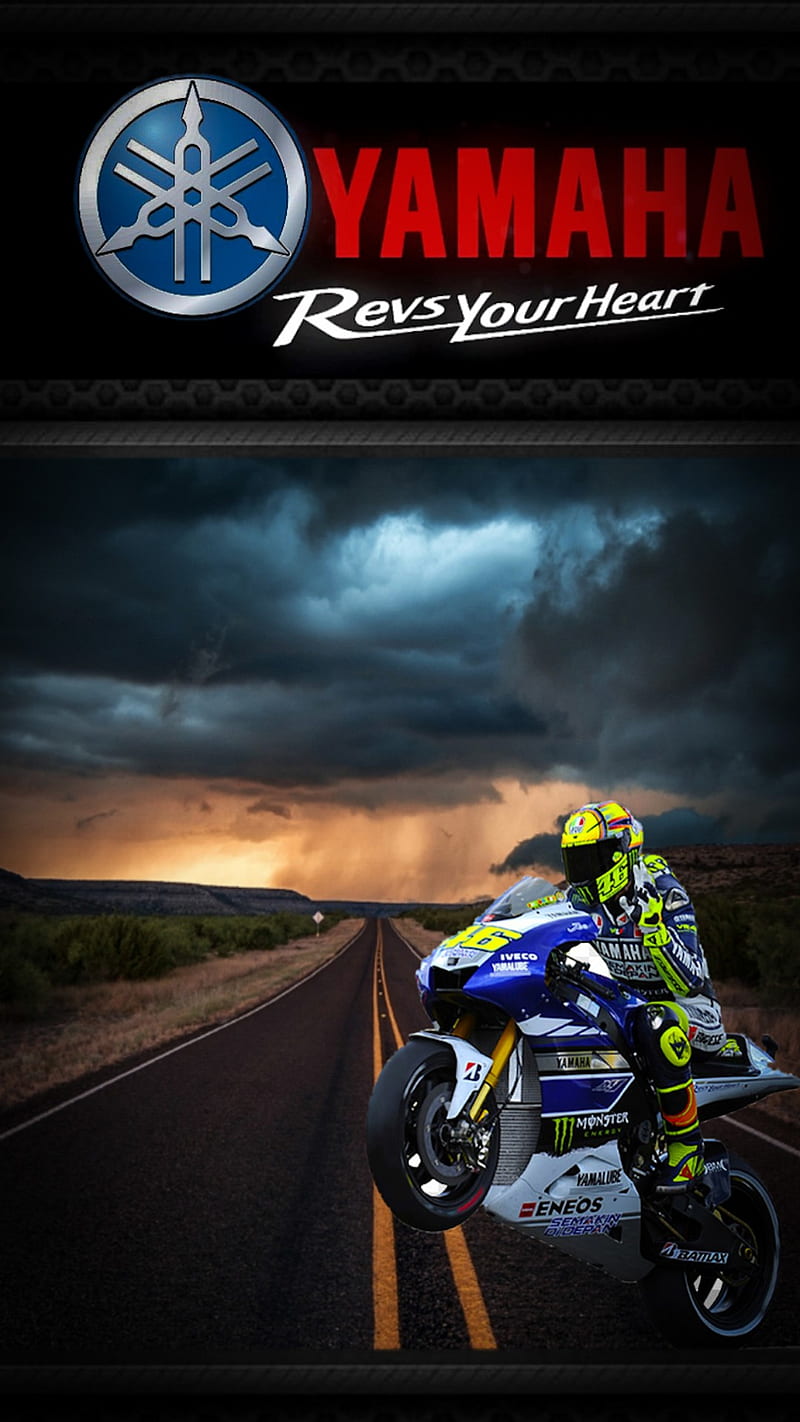 Yamaha, bikes, motorcycle, racing, HD phone wallpaper