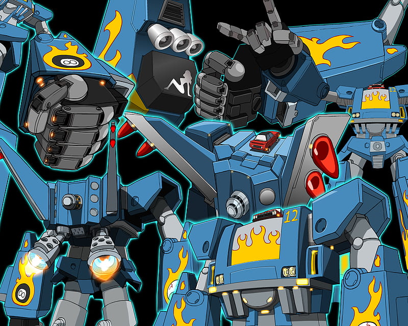 MEGAS XLR (Newgrounds Toonami Collab) by NCH on Newgrounds, HD wallpaper