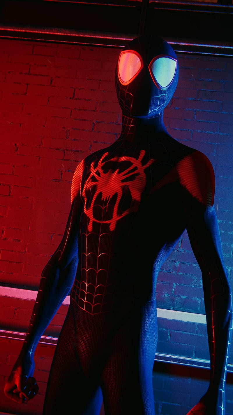Miles Morales ps5, into the spider-verse, marvel, miles morales, peter parker, spider-man, spider-man ps4, HD phone wallpaper