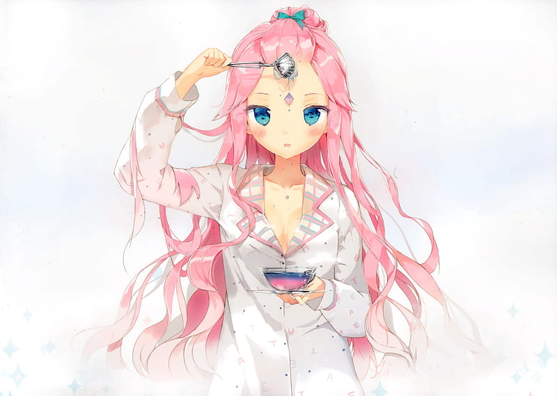 Luka Megurine Pretty Cg Blush Game Tee Bonito Pin Hair Sweet Nice Anime Hd Wallpaper Peakpx