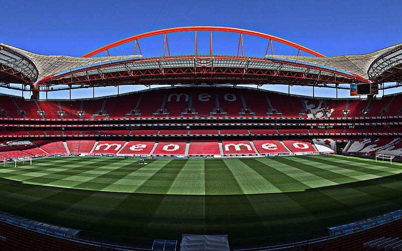 Estadio da Luz, SL Benfica Stadium, Portuguese Football Stadium, Lisbon, Portugal, Benfica, HD wallpaper
