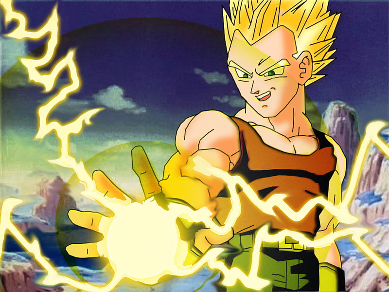 SCIANVIH on X: Gohan Kamehameha Wallpaper. #Gohan #Goku #Cell