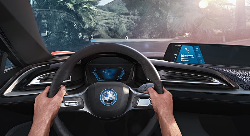 2015 BMW i Vision Future Interaction Concept - Interior , car, HD wallpaper