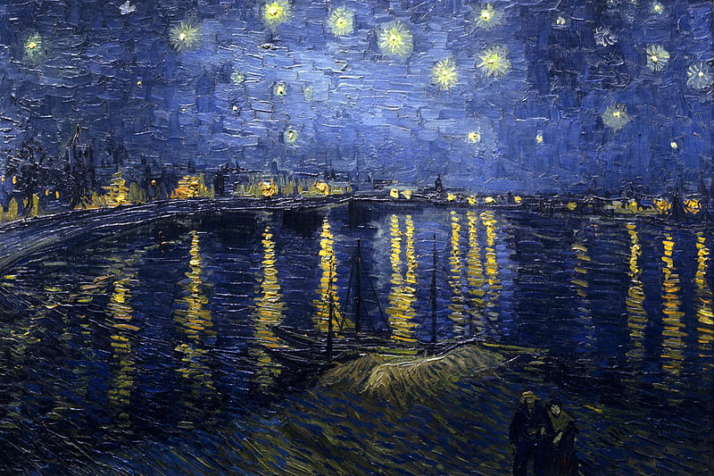 Water, Painting, Artistic, Vincent Van Gogh, HD wallpaper