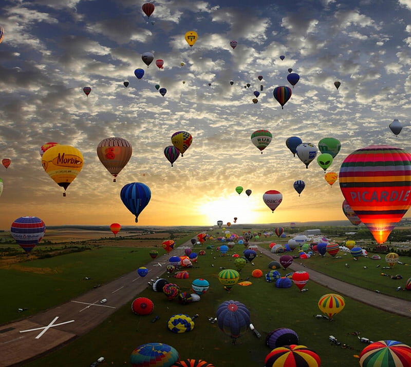Air ballons, HD wallpaper