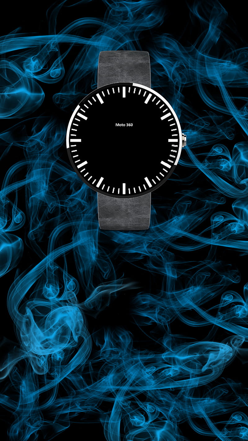 Moto 360 ClockWidget, clock, google now, moto 360, smartwatch, smoke,  widget, HD phone wallpaper | Peakpx