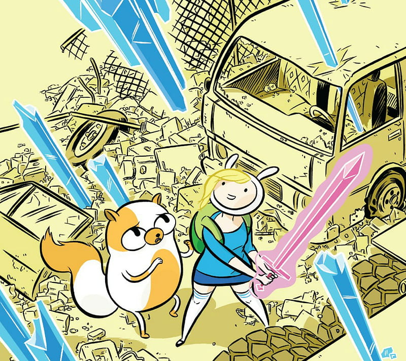 Fionna and Cake, adventure time, HD wallpaper