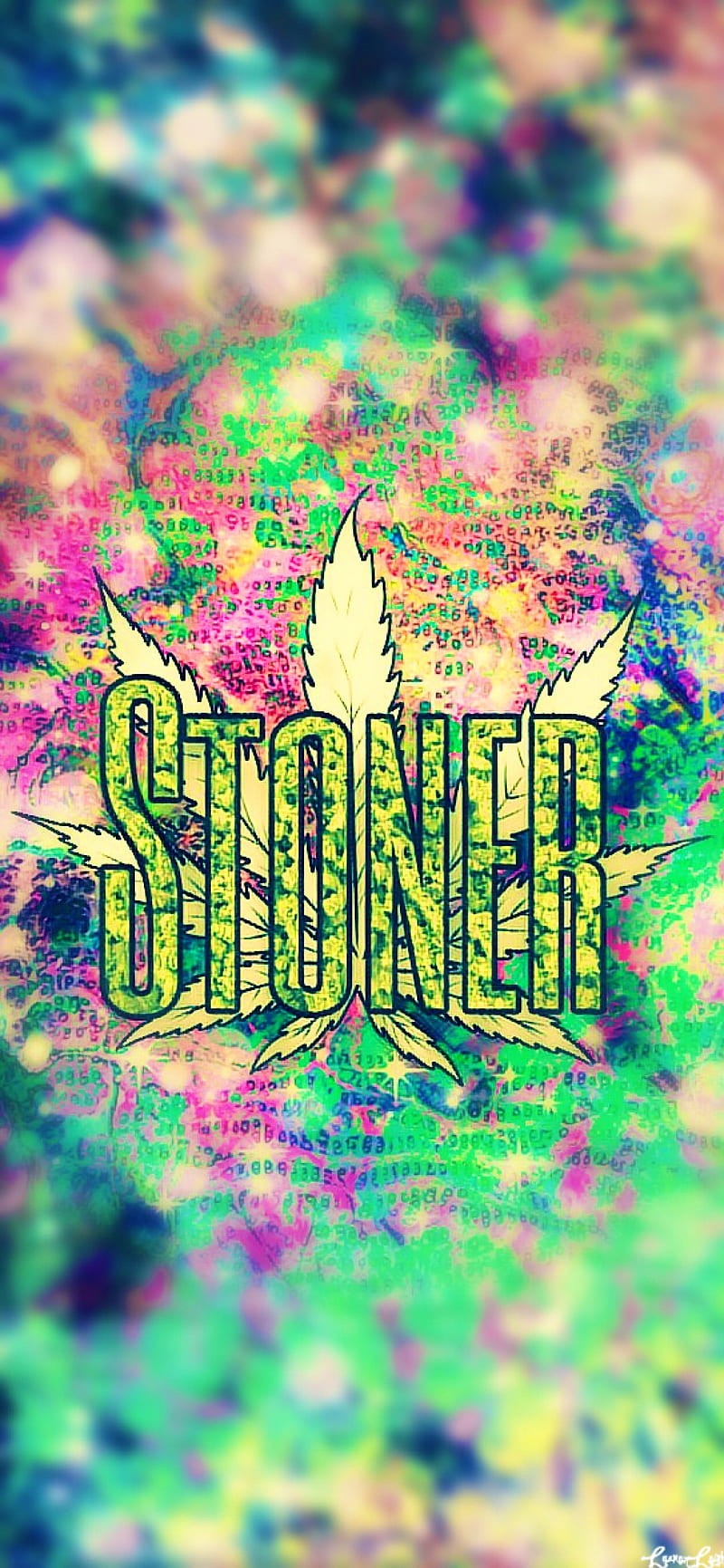 Stoner, 420, cannabis, colorful, pot, pot leaf, HD phone wallpaper | Peakpx