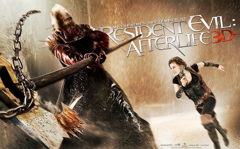 Resident Evil, Milla Jovovich, Movie, Resident Evil: Afterlife, Executioner Majini, HD wallpaper