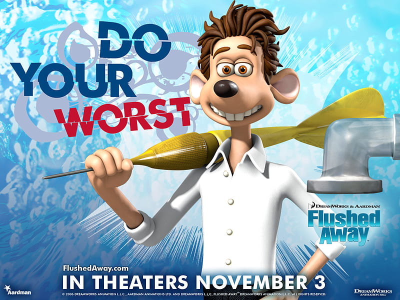 Flushed Away, flushed, comedy, movie, away, HD wallpaper