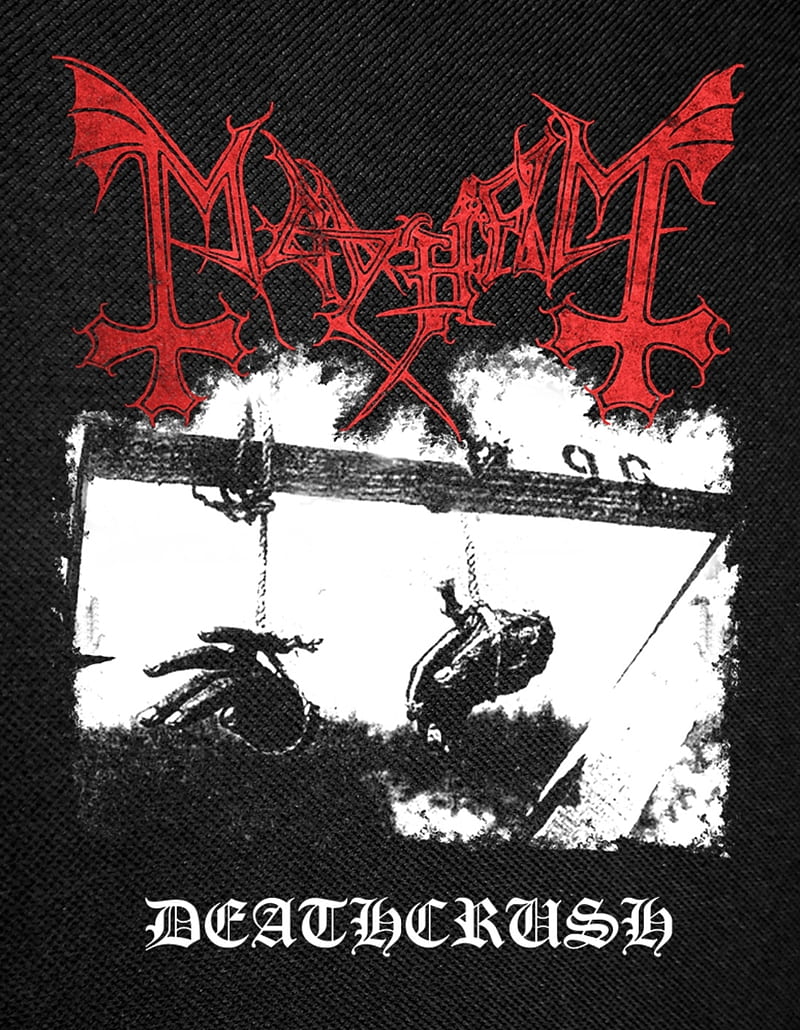 Mayhem deathcrush, black metal, metal, HD phone wallpaper