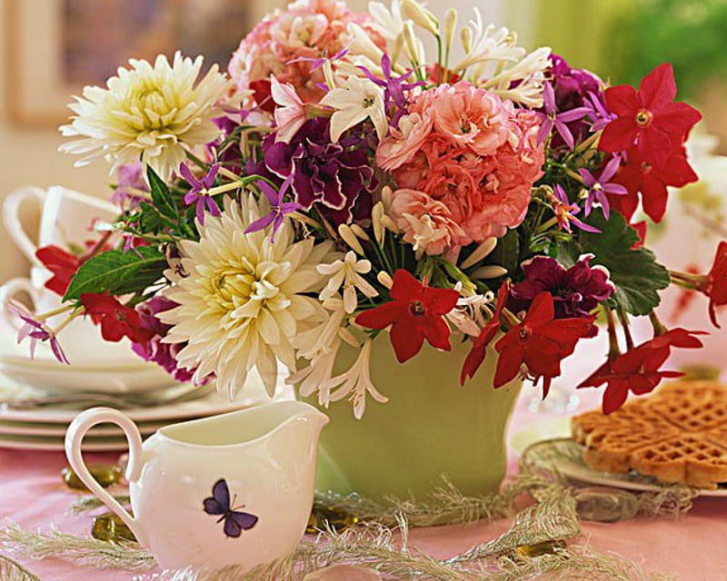 Beautiful Flowers, cup, flowers, petals, bloom, HD wallpaper | Peakpx