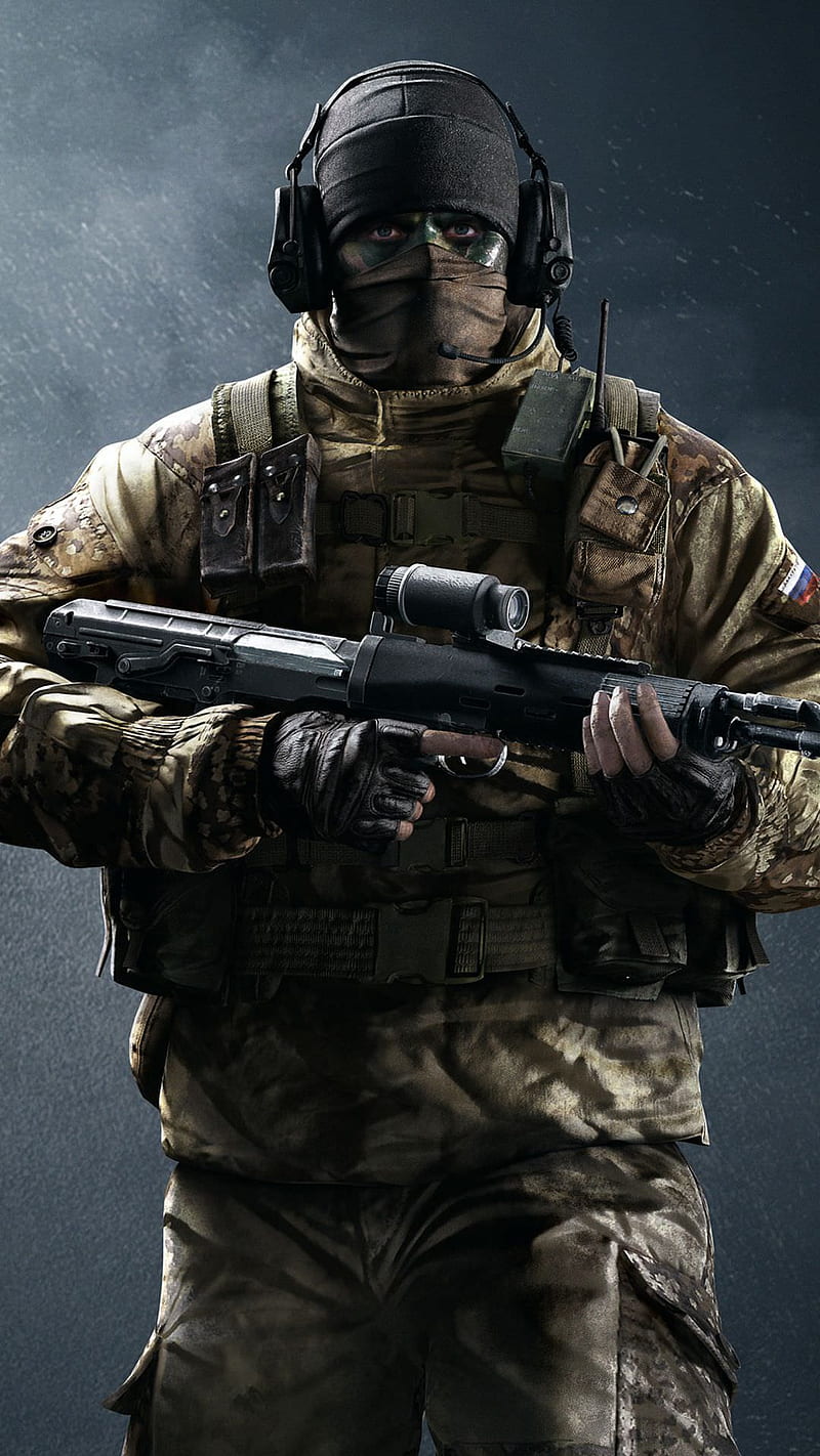 R6S Glaz, gun, r6, spetnaz, HD phone wallpaper | Peakpx