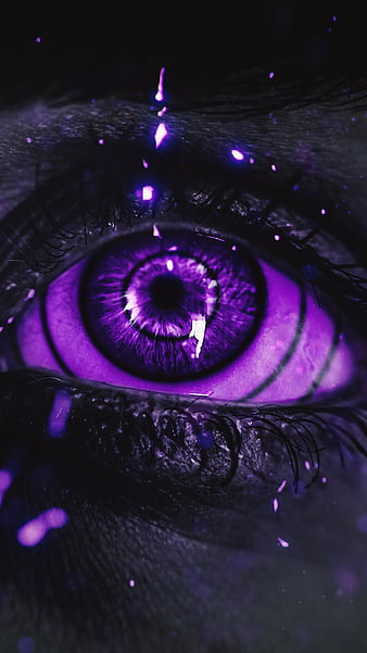 purple eyes wallpaper