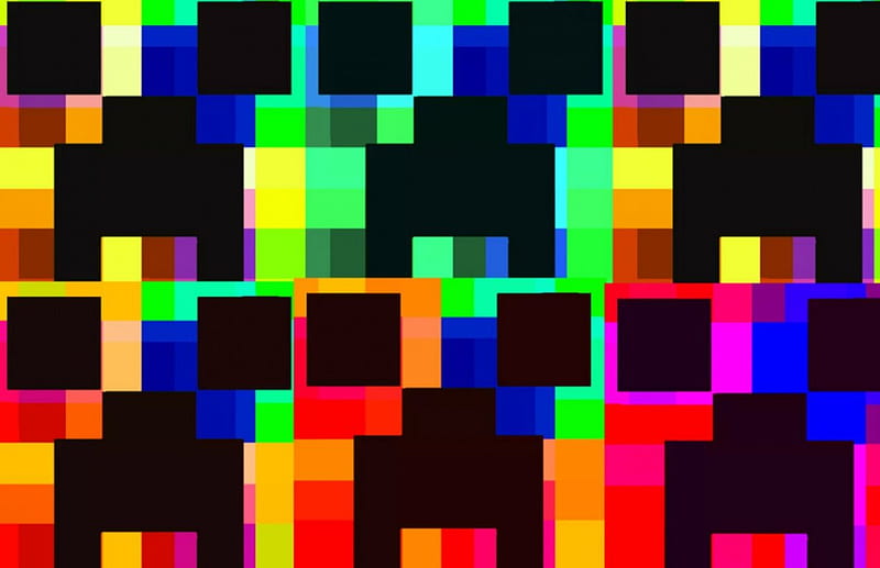 Minecraft Boy , Creeper, Minecraft, Colorful, Male, HD wallpaper