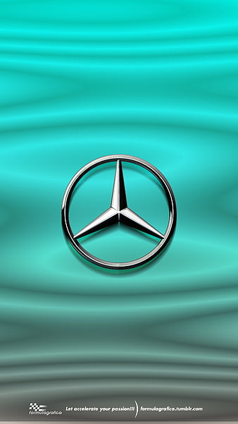 Mercedes Benz, iphone, logo, HD phone wallpaper