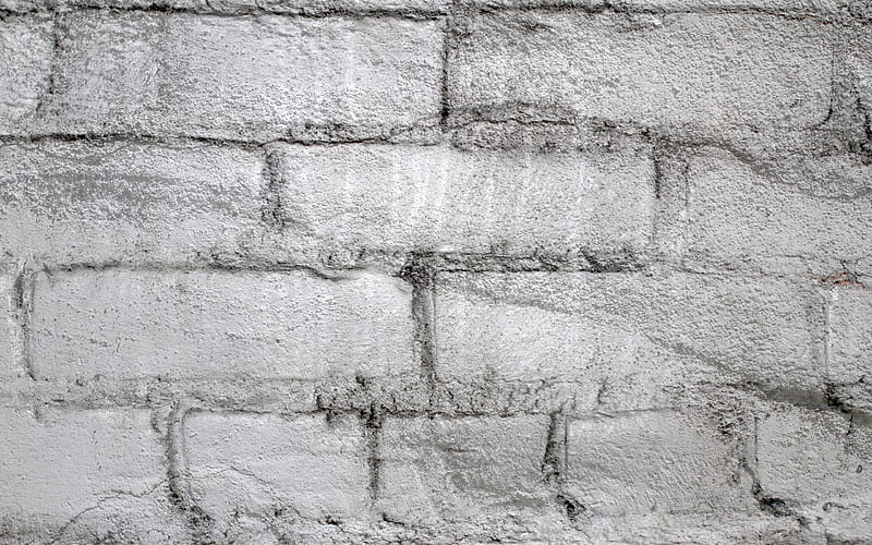 gray brickwall grunge, gray bricks, bricks textures, gray bricks wall, bricks, wall, gray bricks background, gray stone background, HD wallpaper