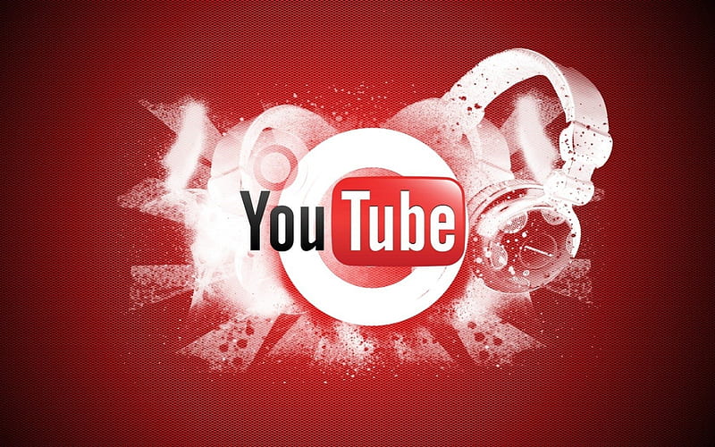 Youtube, symbol, tecnology, sign, logos, HD wallpaper