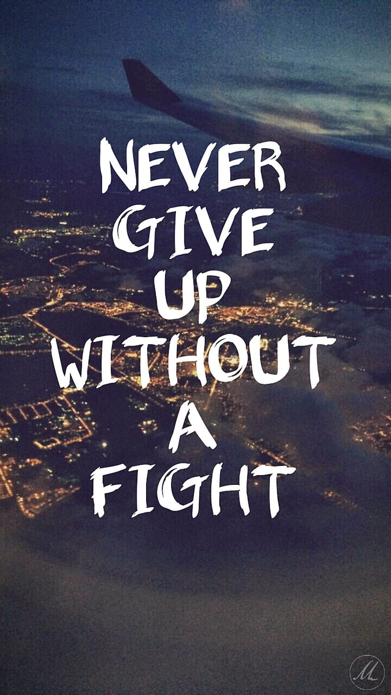 Never Give Up, fight, king, lakki, midnight, sin, HD phone wallpaper