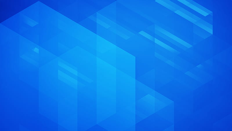 blue background, gradient, geometric shapes, pointer, Abstract, HD wallpaper