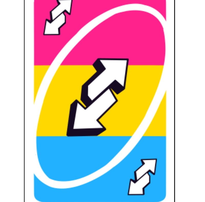 Download A Bright Yellow Reverse Uno Card Wallpaper