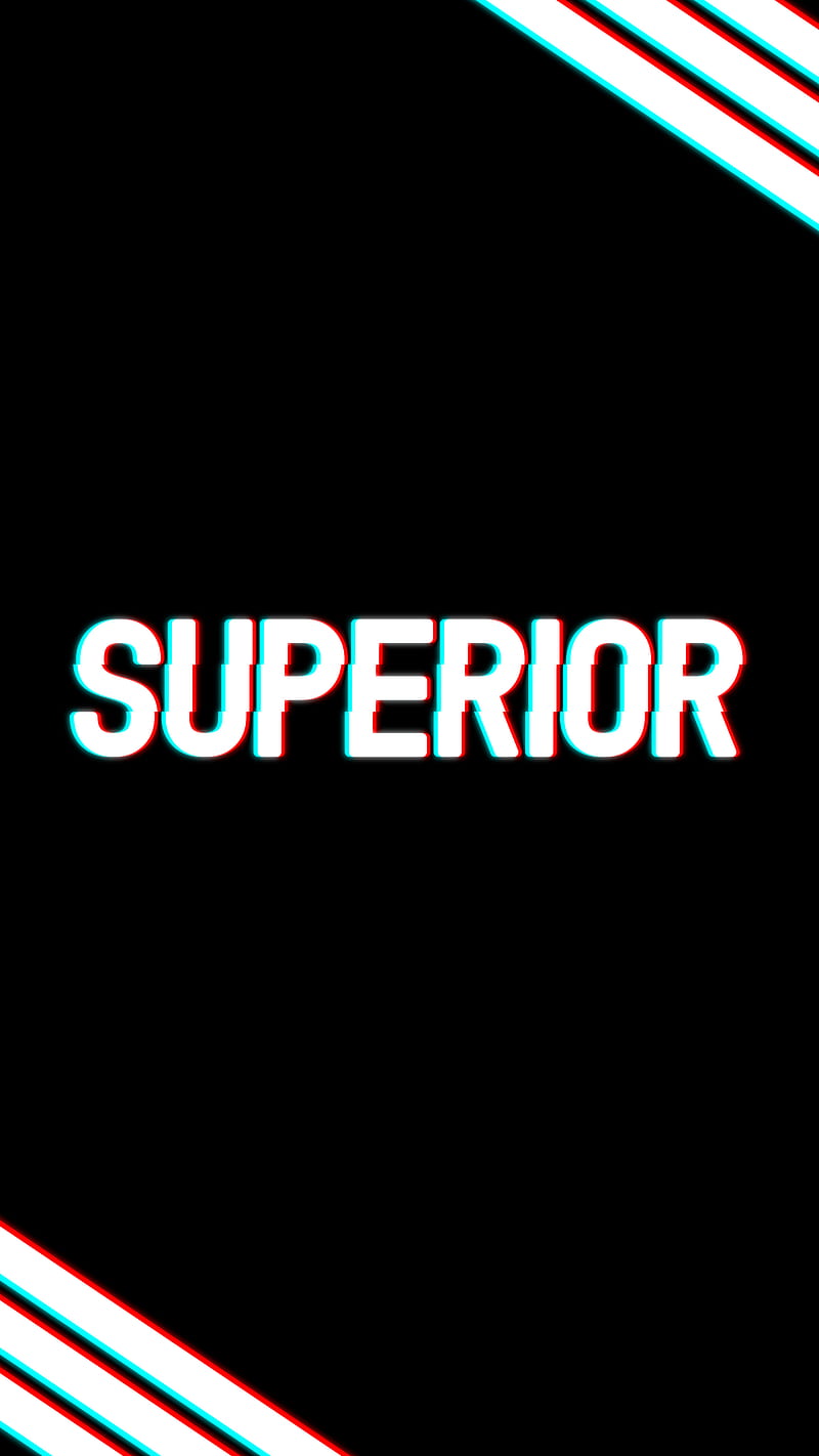 SUPERIOR, black, blue, cyan, ego, esteem, red, simple, simplicity, skere, HD phone wallpaper