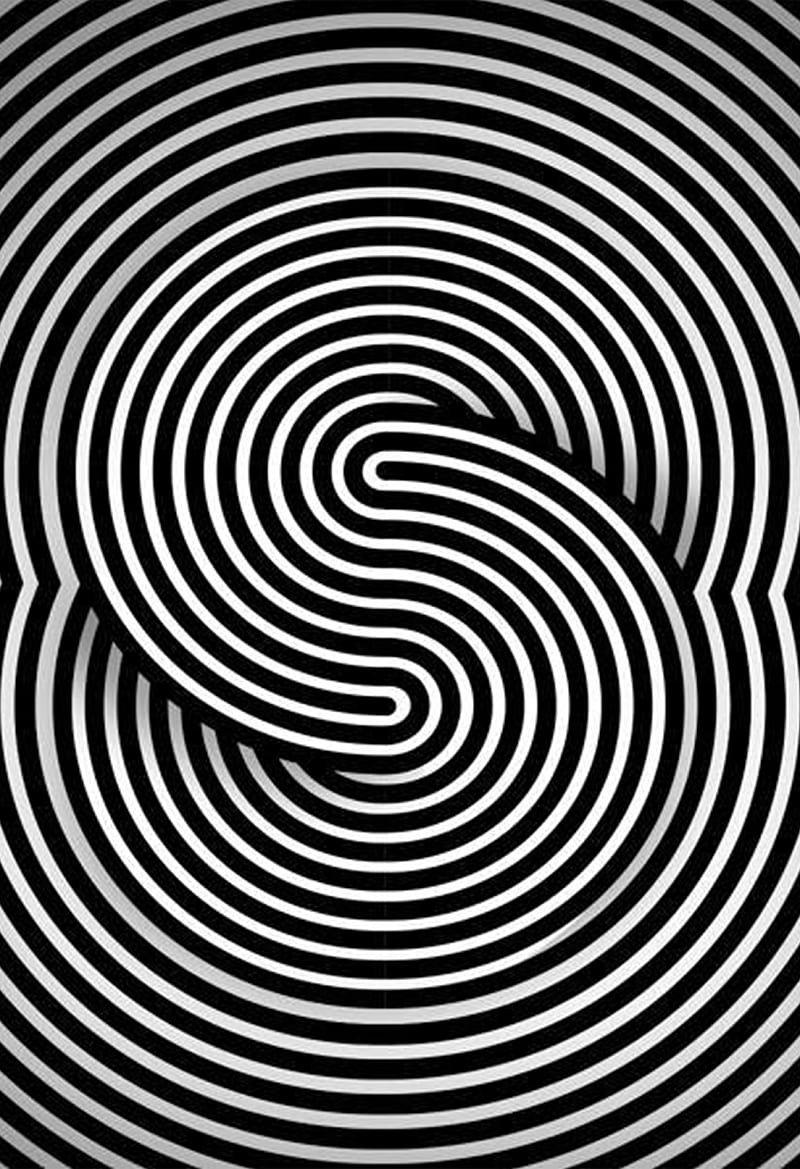 Swirl, desenho, edge, gris, illusion, illusions, imagination, lines, tube, you, HD phone wallpaper