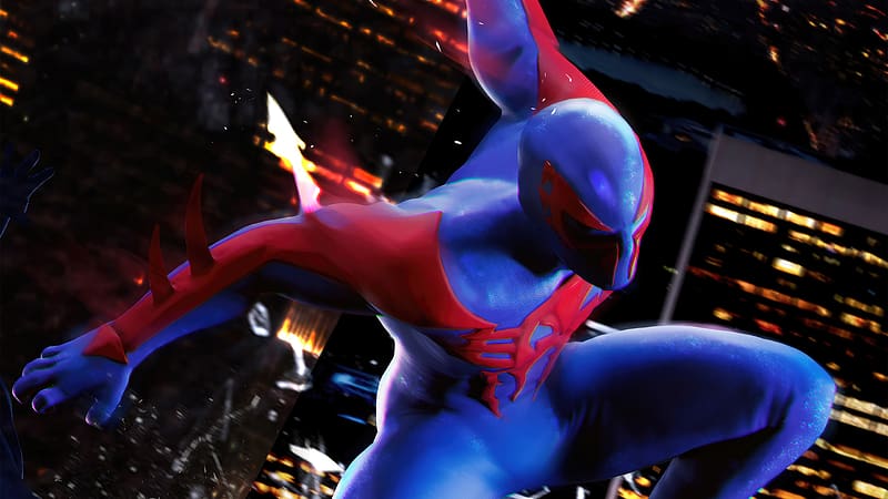 Spider Man 2099 Superhero , spiderman, superheroes, artist, artwork, digital-art, artstation, HD wallpaper