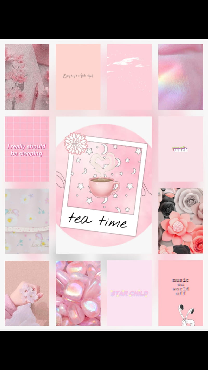 Pastel pink, aesthetic, soft, tea, HD phone wallpaper | Peakpx