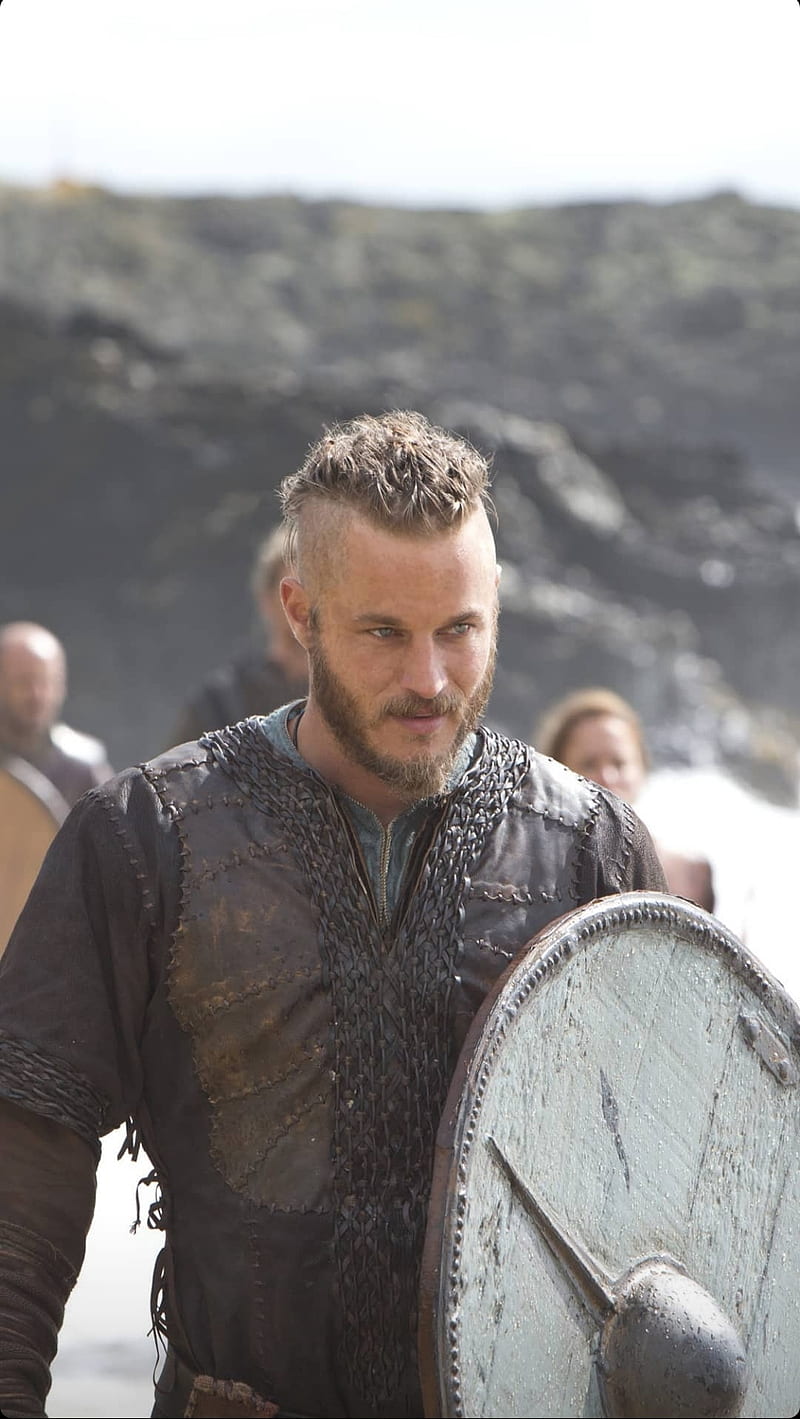 Ragnar Lothbrok, bjorn, ivar the boneless, lagerta, movie, series, travis fimmel, vikings, warrior, HD phone wallpaper