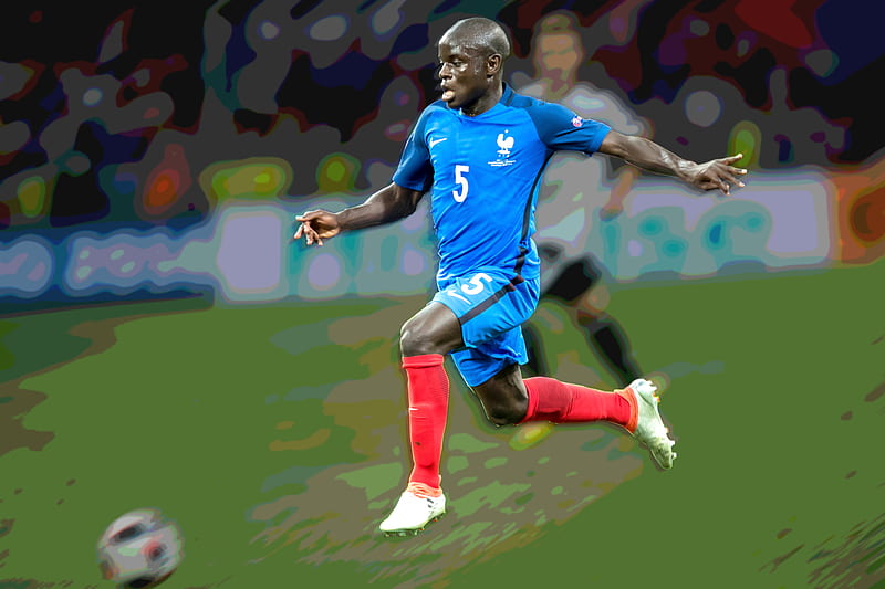 Soccer, N'Golo Kanté, French, HD wallpaper